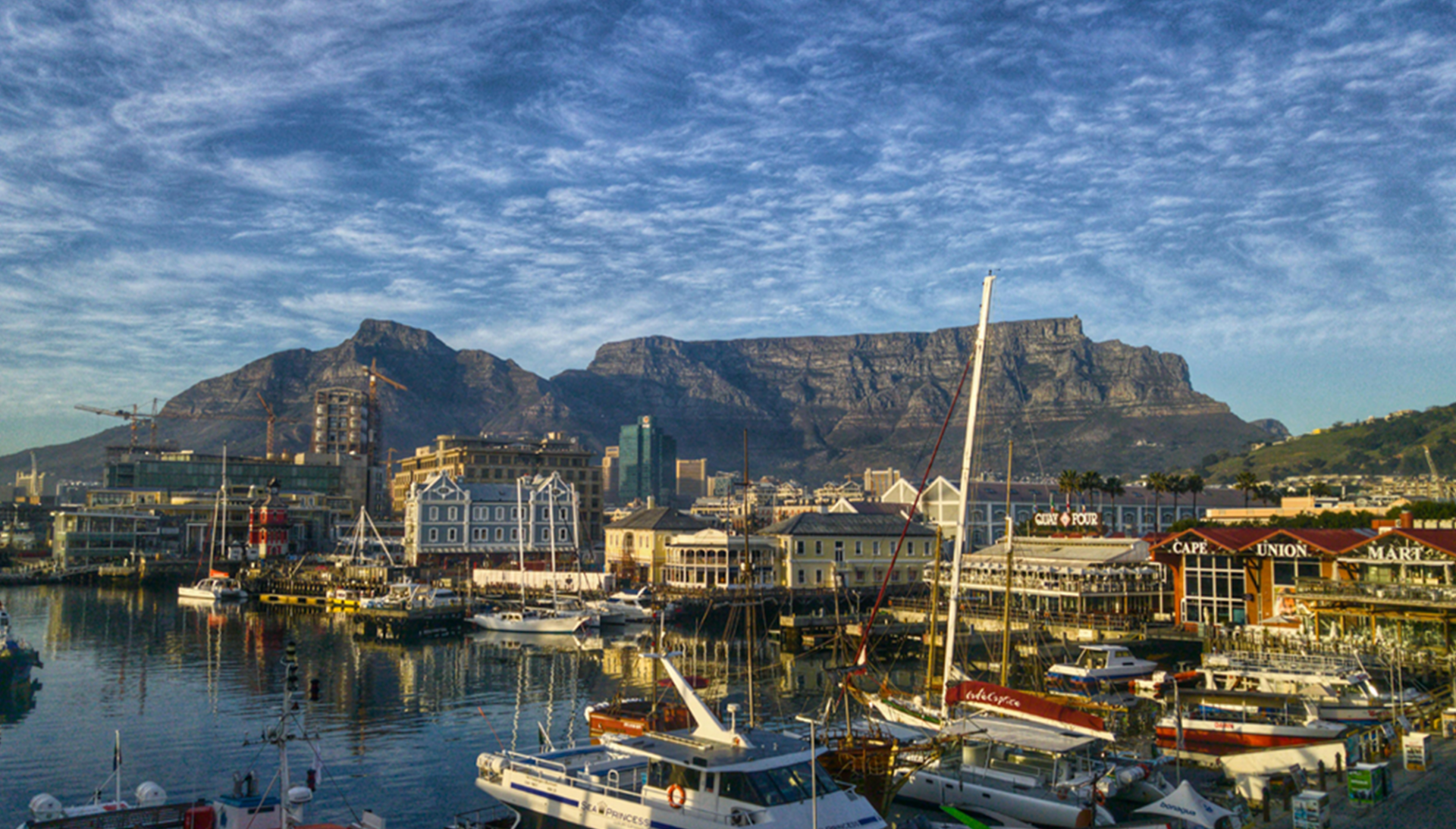 Cape Town and Johannesburg